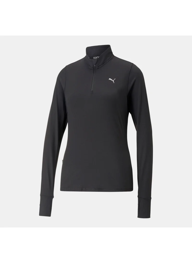 PUMA Women's Run Favourite 1/4-Zip Running Top