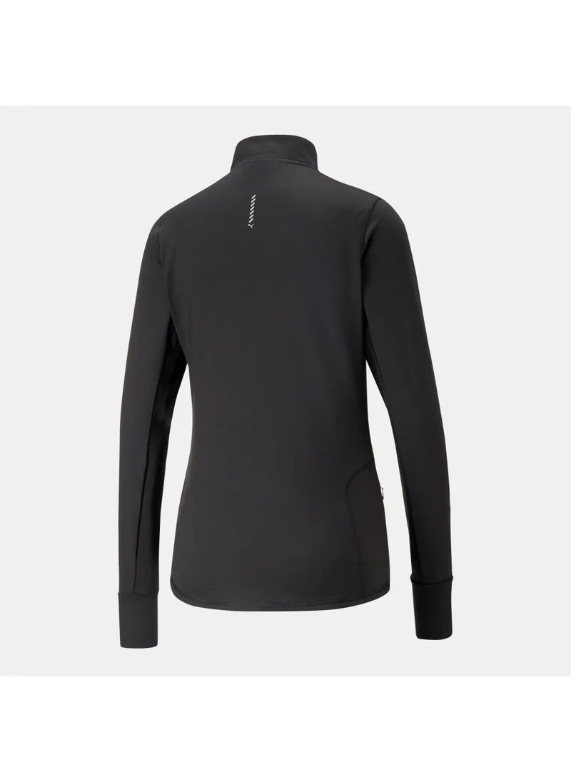 PUMA Women's Run Favourite 1/4-Zip Running Top