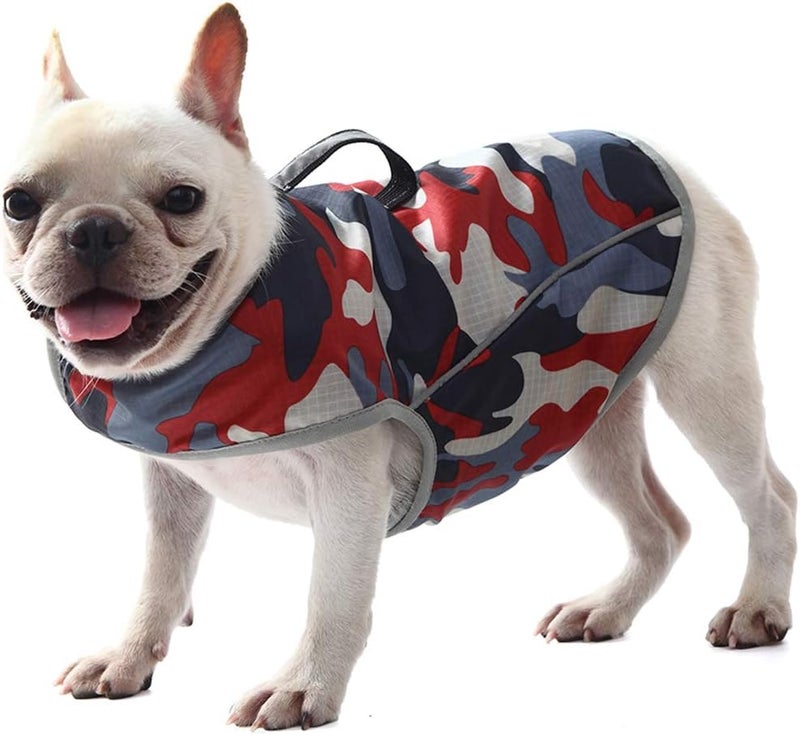 Winbate Adjustable Dog Anxiety Jacket-Keep Calming Vest Thunder Shirt with D-Ring and Training Handle for Small Dogs，Camouflage - Image 1