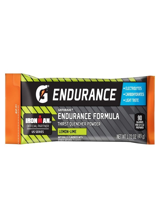 Gatorade Endurance Formula Powder Sticks, Lemon Lime, 1.72 oz. Packs, 12 Count - Image 1