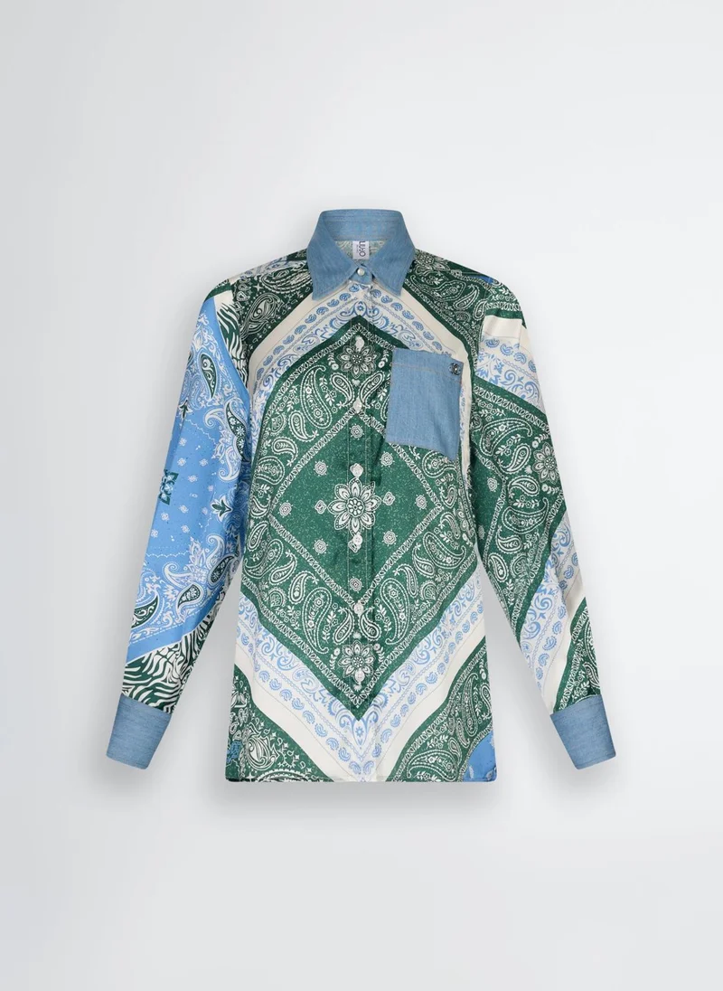 Liu Jo Printed satin shirt