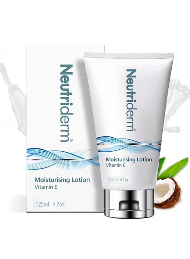 نيوتري ديرم لوشن نيوتريديرم المرطب مع فيتامين هـ - 125 مل - Image 1