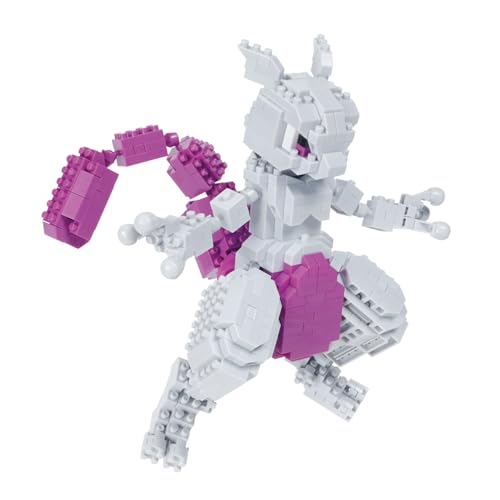 Nanoblock مجموعة بناء نانو بلوك بوكيمون ميوتو الإصدار الفاخر من سلسلة بوكيمون - Image 5
