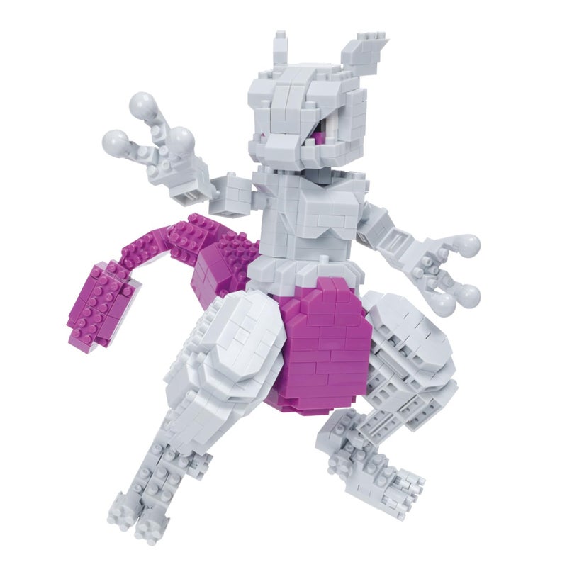 Nanoblock مجموعة بناء نانو بلوك بوكيمون ميوتو الإصدار الفاخر من سلسلة بوكيمون - Image 3