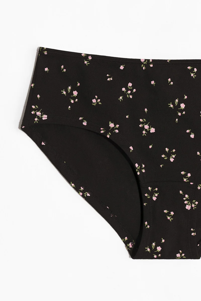 اتش اند ام سروال هيبستر من القطن - عبوة من 5 قطع