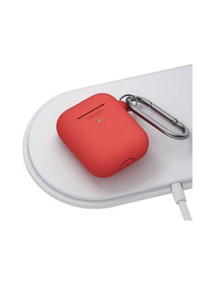 NIBEMINENT Podskinz Case Cover For Apple AirPods 1/2 Red  - Image 2