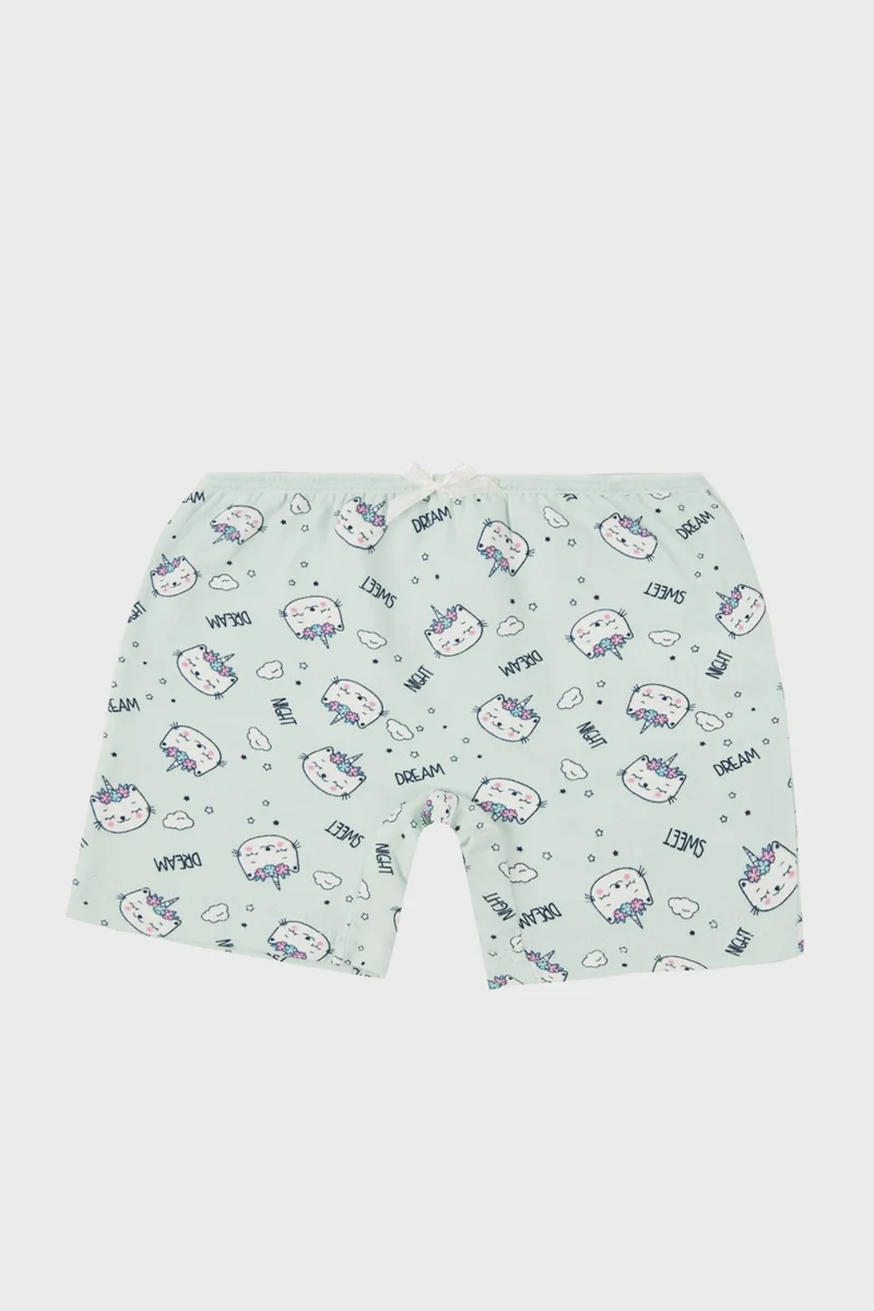 Lela Patterned Stretch Cotton 5 Pack Boxer Girl's Boxer 6651009CAT