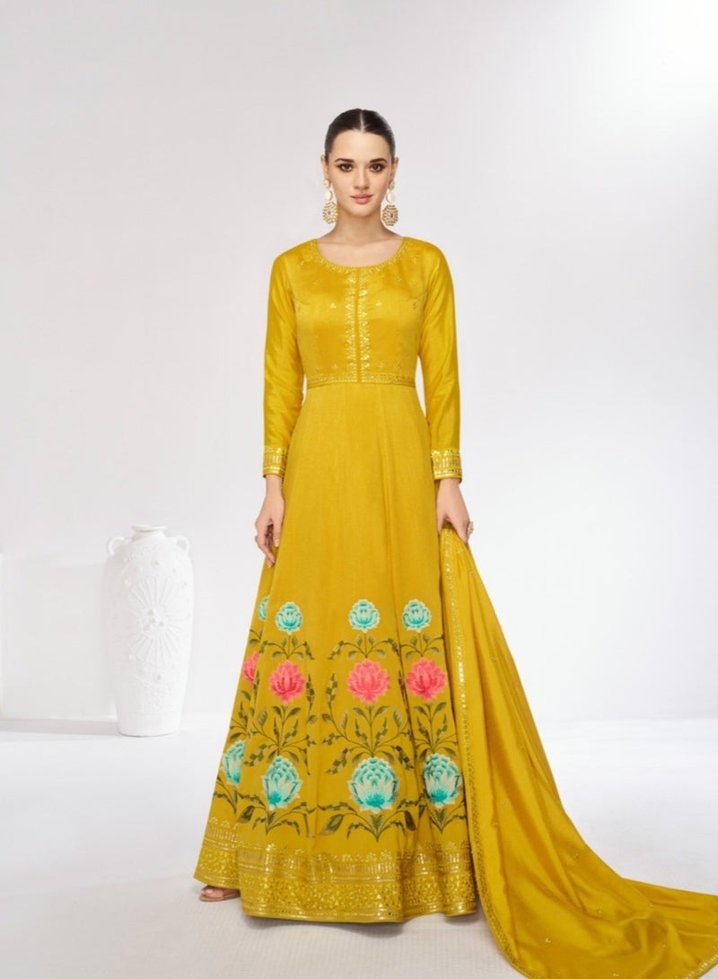PREMIUM SILK DESIGNER SUITS  - Image 1