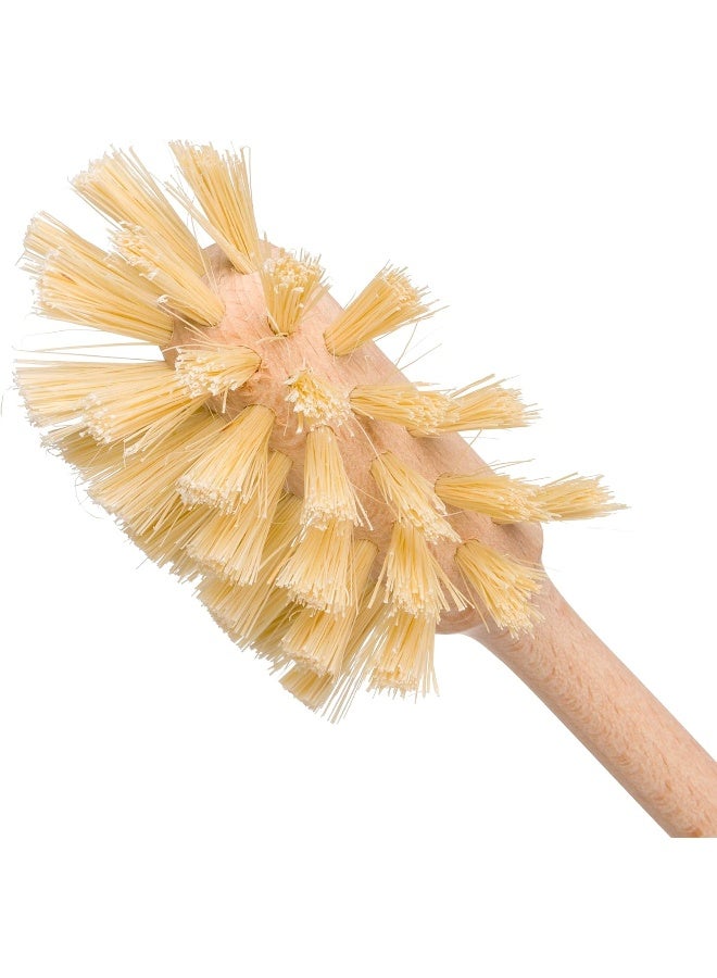 Redecker Tampico Fiber Drinking Bottle Brush with Beechwood Handle, 13-3/4-inches, Made in Germany - Image 2