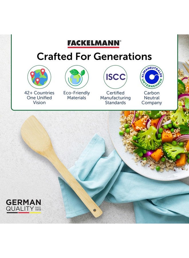 FACKELMANN مقلب صلب من الخيزران من فاكلمان، حجم 30 × 6 سم، لون بني - Image 2