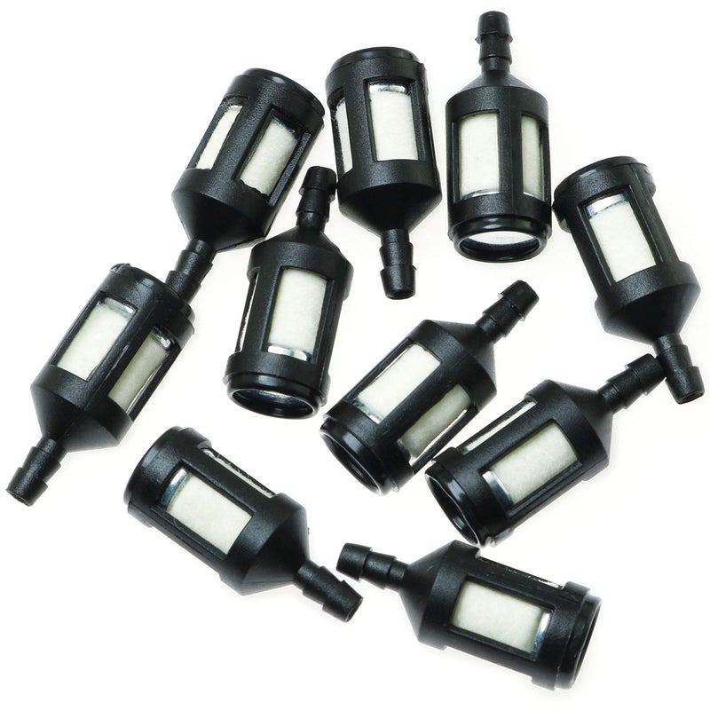 MEETOOT 10pcs Fuel Filter Chainsaw Fuel Filters Replacement Part - Image 1