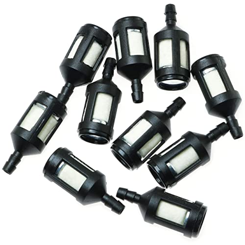 MEETOOT 10pcs Fuel Filter Chainsaw Fuel Filters Replacement Part - Image 2