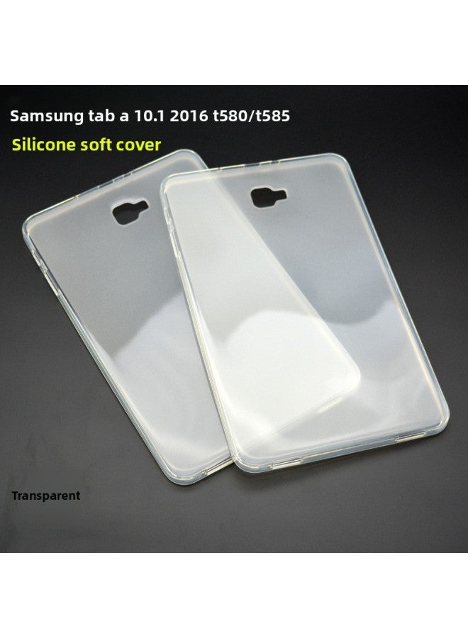 Applicable To Samsung Tab A 10.1 Tablet Protective Shell T580 Soft Leather Case SM-T585C Ultra-thin Silicone Case