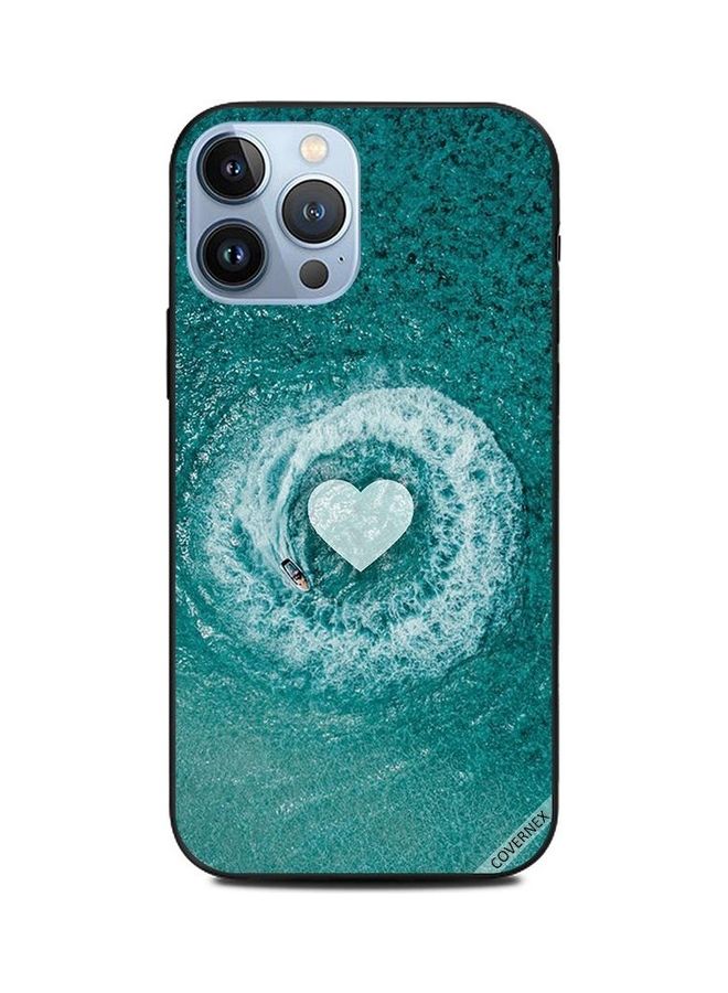Covernex Apple iPhone 13 Pro Max Protective Case Cover Printed Featuring Love Boat DESIGN_0968 - Image 1