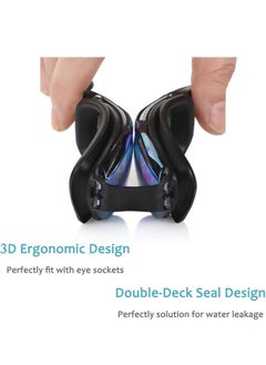 Rock Pow Pow Swim Goggles, Swimming Goggles No Leaking Full Protection Adult Men Women Youth  - Image 5