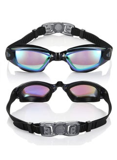 Rock Pow Pow Swim Goggles, Swimming Goggles No Leaking Full Protection Adult Men Women Youth  - Image 2