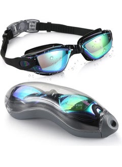 Rock Pow Pow Swim Goggles, Swimming Goggles No Leaking Full Protection Adult Men Women Youth  - Image 1