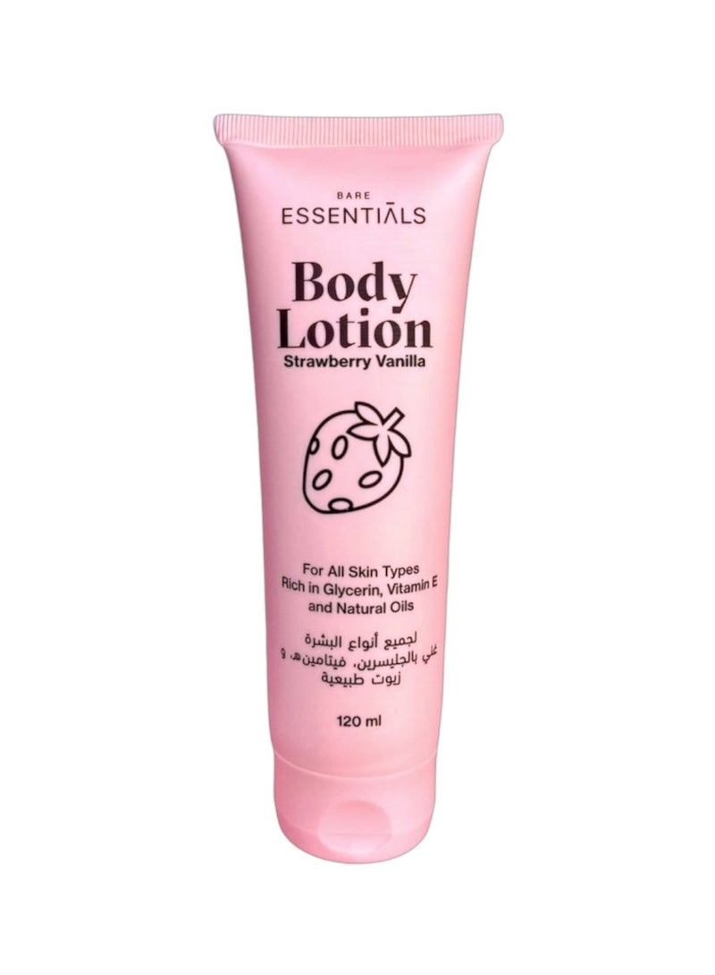 ESSENTIALS Body Lotion Strawberry Vanilla - Image 1