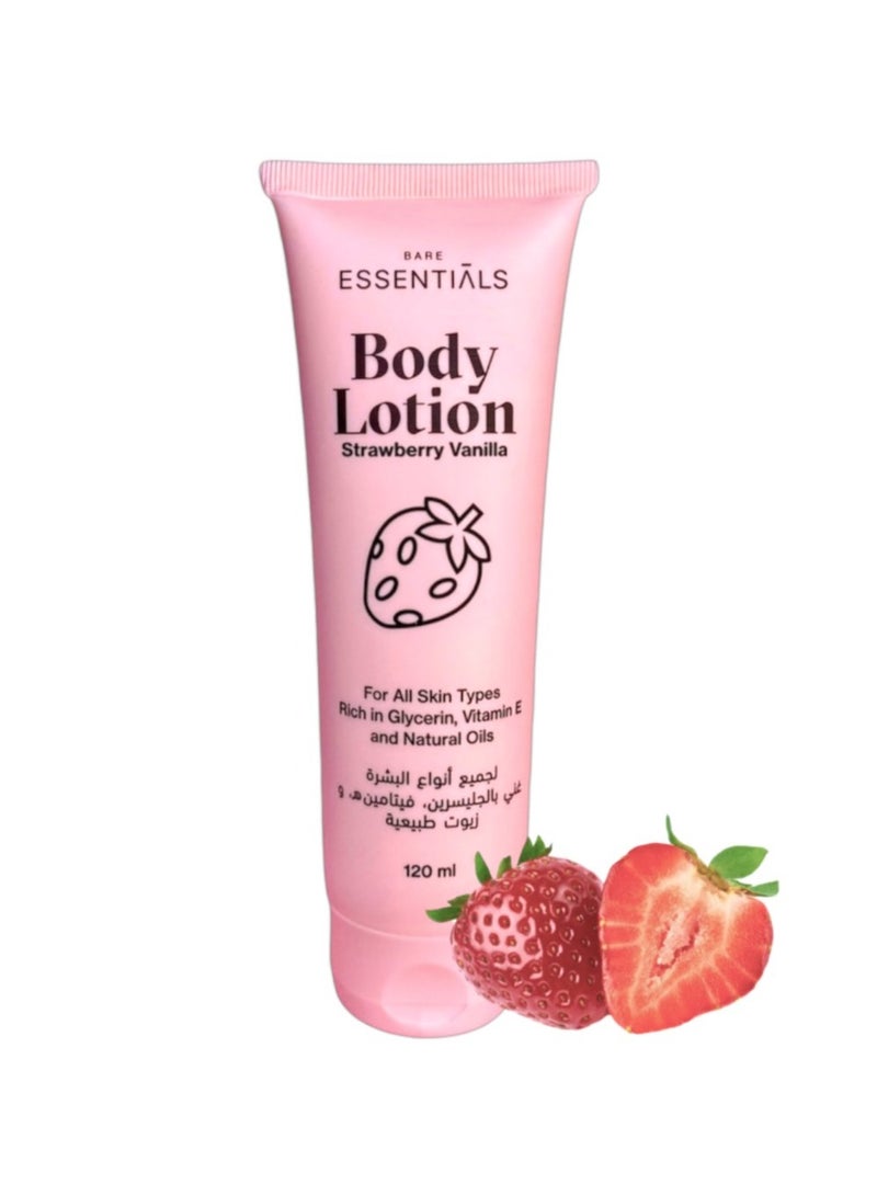 ESSENTIALS Body Lotion Strawberry Vanilla - Image 3