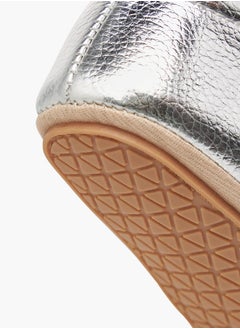 Barefeet Girls Embellished Booties with Hook and Loop Closure  - Image 5
