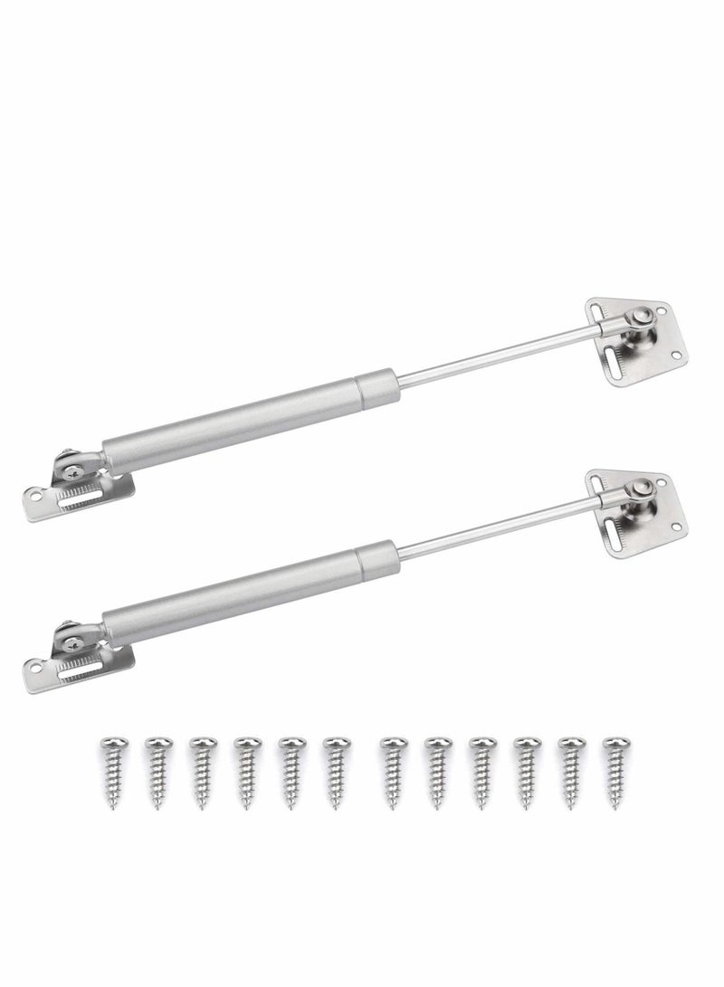 Y&D Gas Strut, 2 Pcs Struts Slow Down Lift Stay Support, Hinge Spring, Soft Close Hinges for Kitchen Cabinet Cupboard Door Toy Box, Heavy Duty Lid, 100N  - Image 1
