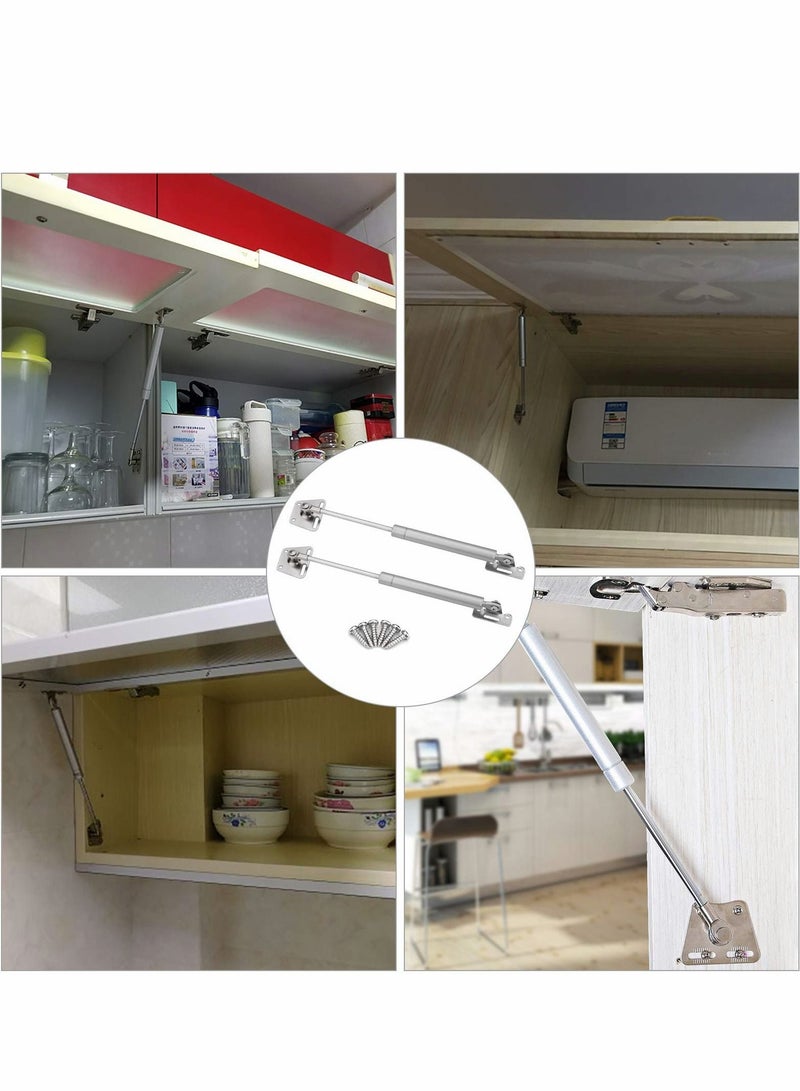 Y&D Gas Strut, 2 Pcs Struts Slow Down Lift Stay Support, Hinge Spring, Soft Close Hinges for Kitchen Cabinet Cupboard Door Toy Box, Heavy Duty Lid, 100N  - Image 2