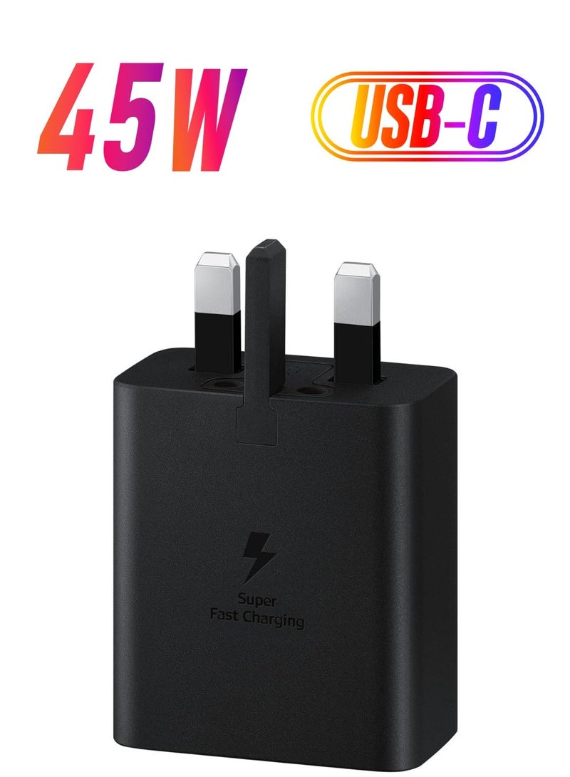 MUNTAQI Travel Power Adapter 45W, Black - Image 1