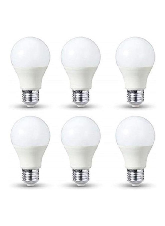 6 LED Bulb 15w White Light 25000 Hours