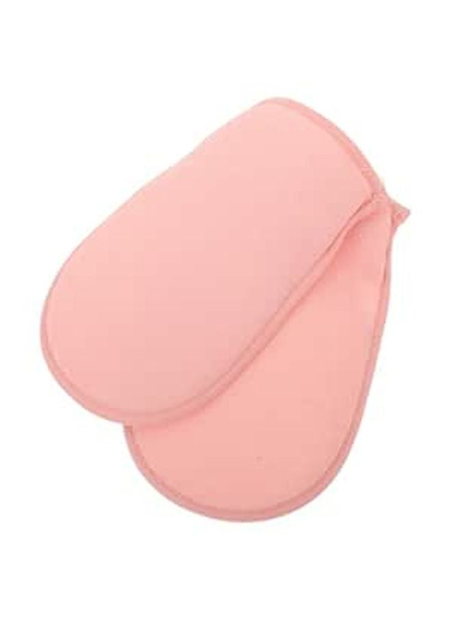 Exfoliating Gloves 2 Pack Dual Sided Body Scrub Mitts For Deep Cleansing Shower Spa 23x13cm - Image 1