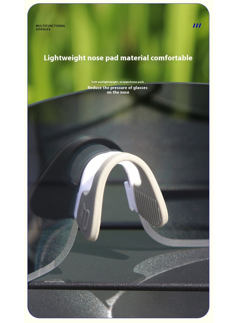 شفاء الحياة نظارات رياضية خارجية خفيفة الوزن للحماية من الشمس والرياح، مناسبة للتسلق، ركوب الدراجات، الجري، الصيد، المنافسات، والأنشطة الترفيهية، نظارات حماية للرجال والنساء - Image 2