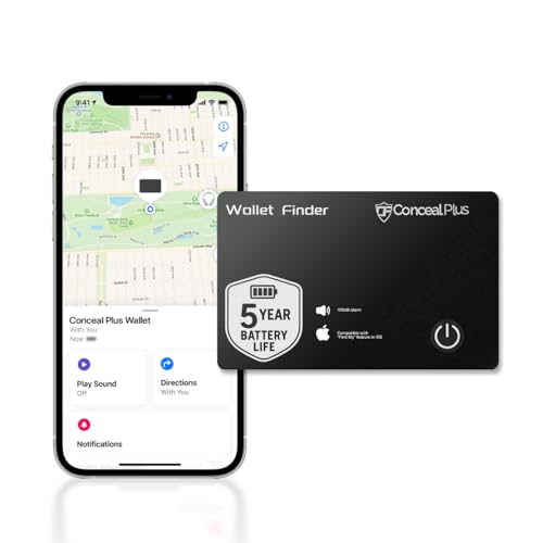 Conceal Plus Mens Wallet Credit Card Holder, Smart Pop Up RFID Wallet, Slim Minimalist Carbon Fiber Front Pocket Card Case, Compact Travel Wallet RFID Blocking, Holds 4-6 Standard Cards Plus Cash & ID - Image 1