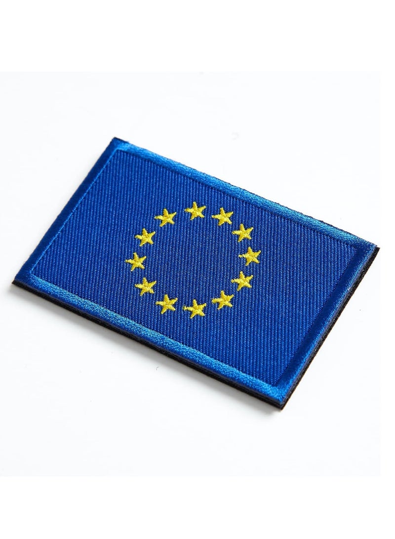 Generic Pack of 2pcs Embroidered Flag Patches - Perfect for Jackets - Backpackers - Travelers - Uniforms - Jeans and Hats - Tactical Embroidered Patches  - Image 4