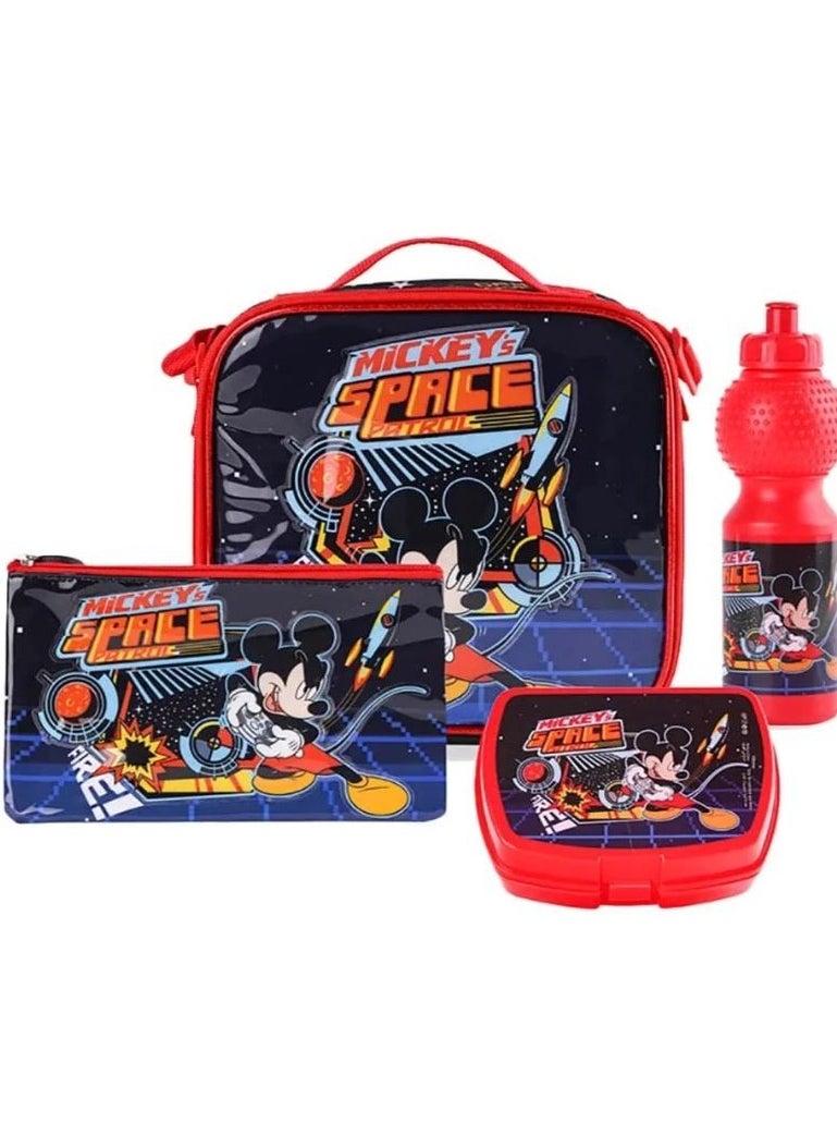 Disney Mickey Mouse - مجموعة مدرسة ديزني ميكي ماوس سبيس باترول 5 في 1 - 18 بوصة - Image 1