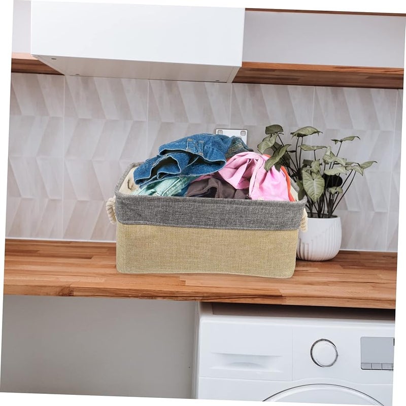 حاوية قابلة للطي لفرز الغسيل ولعب الأطفال ومنظم حاويات للمنزل والمكتب - Image 5