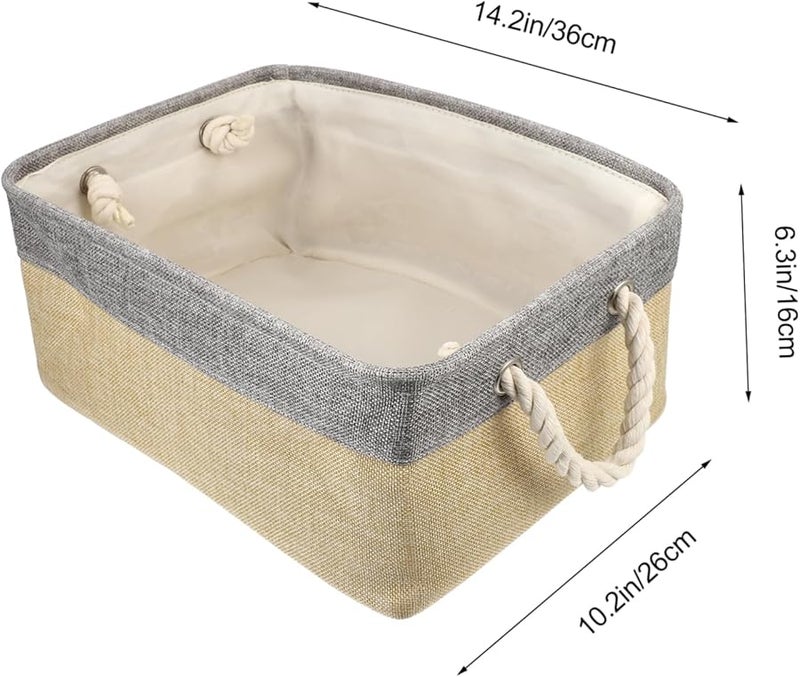 حاوية قابلة للطي لفرز الغسيل ولعب الأطفال ومنظم حاويات للمنزل والمكتب - Image 3