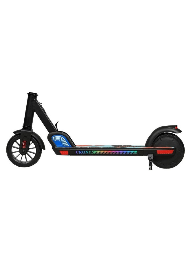 CRONY S2 Electric Scooter With Front Suspension, 150W Motor, Adjustable LED Display, Foldable Ride-On Scooter for Children – 8–19 km/h Variable Speed, 6–12 km Range, Aluminum Frame, Ambient Lighting & Easy Folding Design - Image 3