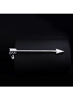 Generic Creative Gold Tie Clip Elegant Accessory for Men J0105 silver Arrow 