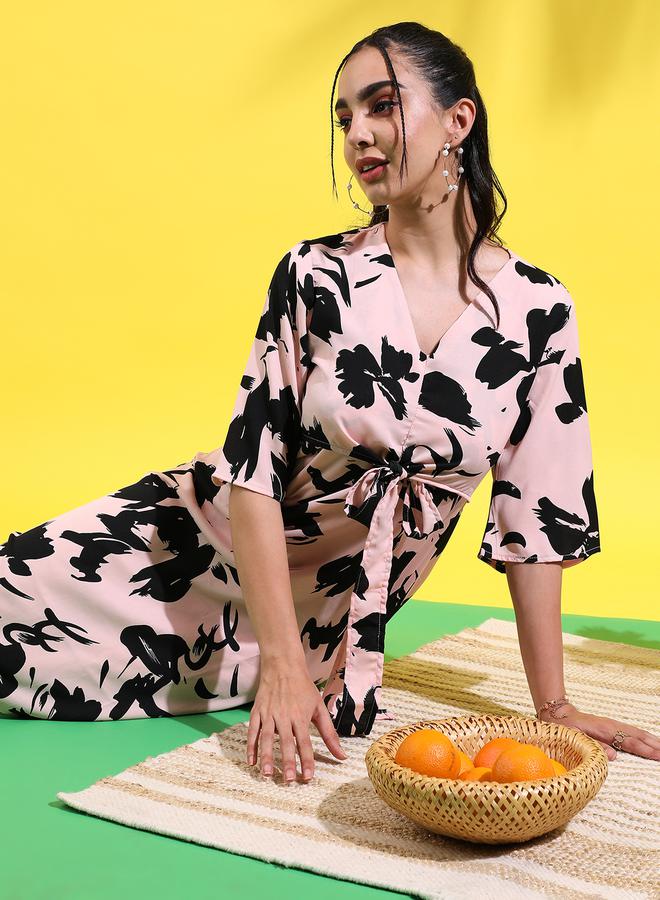 كامبوس سوترا فستان بطبعة زهور - Image 1