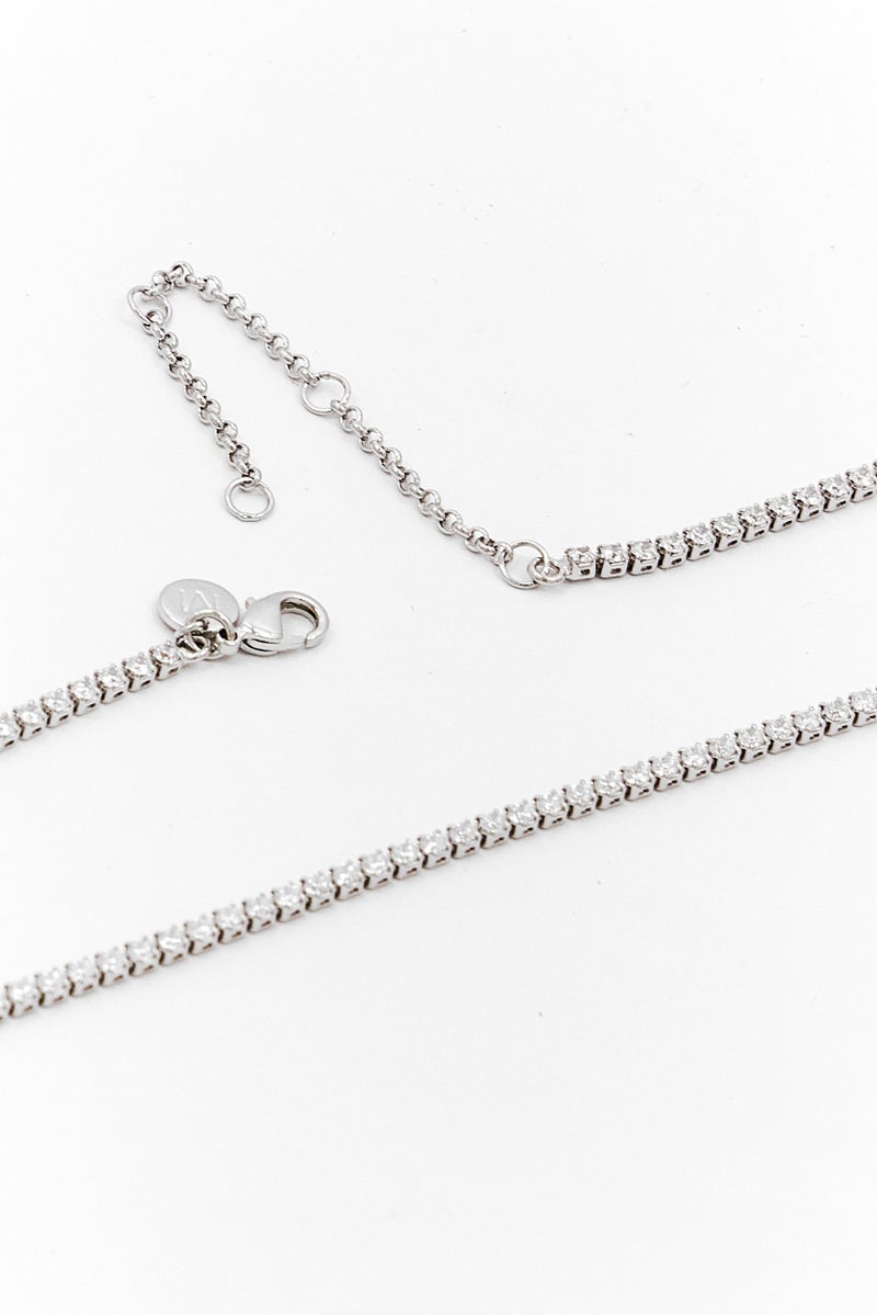 Mestige Women Silver Plated Faye Choker Necklace, Silver  - Image 2