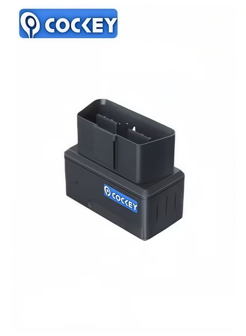 COCKEY Intelligent GPS tracker is plug-and-play and requires no installation. It features an on-board OBD interface for anti-loss and anti-theft purposes, real-time positioning, anti-theft alarm, portable design, and global use - Image 1