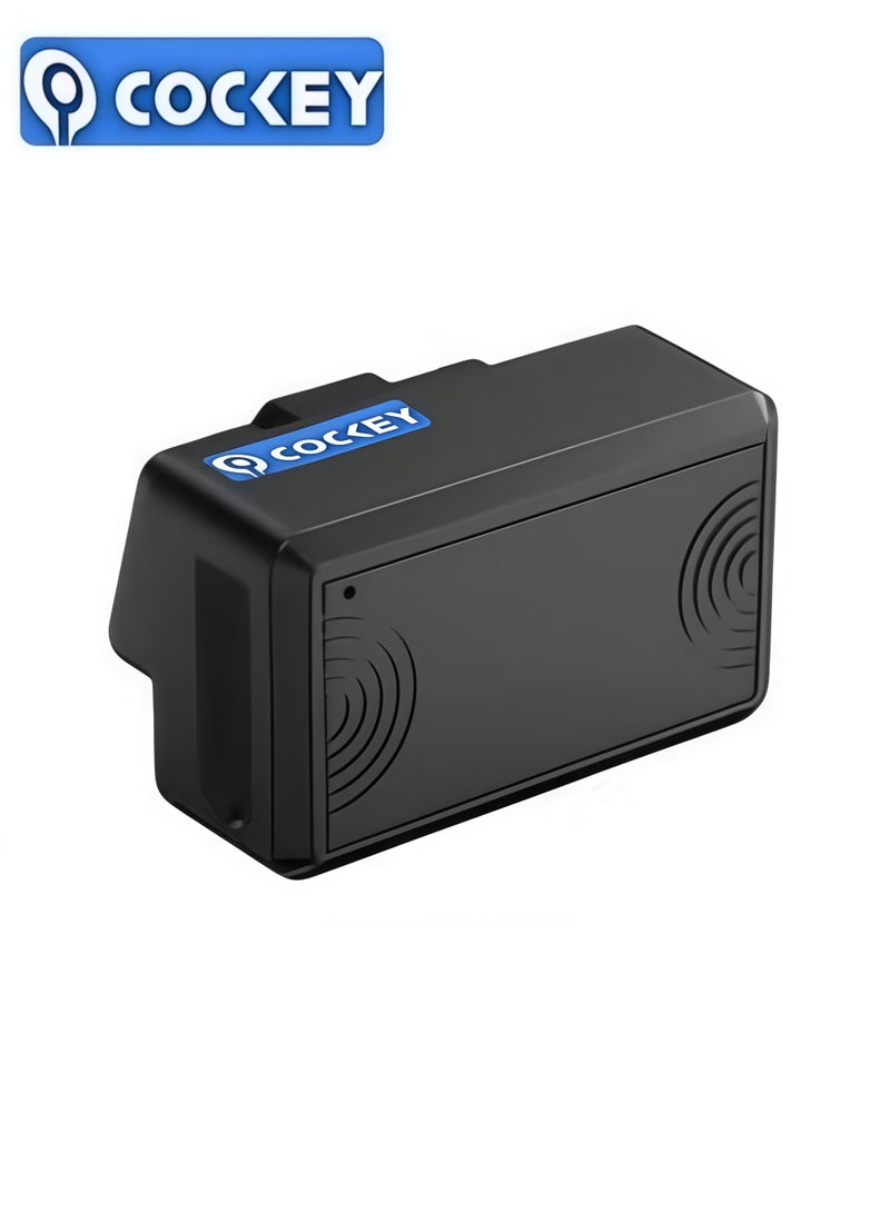 COCKEY Intelligent GPS tracker is plug-and-play and requires no installation. It features an on-board OBD interface for anti-loss and anti-theft purposes, real-time positioning, anti-theft alarm, portable design, and global use - Image 2