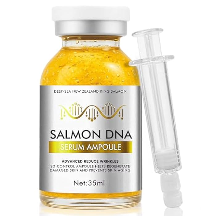 HANASCAR Salmon DNA Serum – Premium Korean Skin Care Skincare Booster, Ultra-Extracted Tech for Damaged-Skin Recovery & Age Defense, 1.23 fl.oz - Image 1