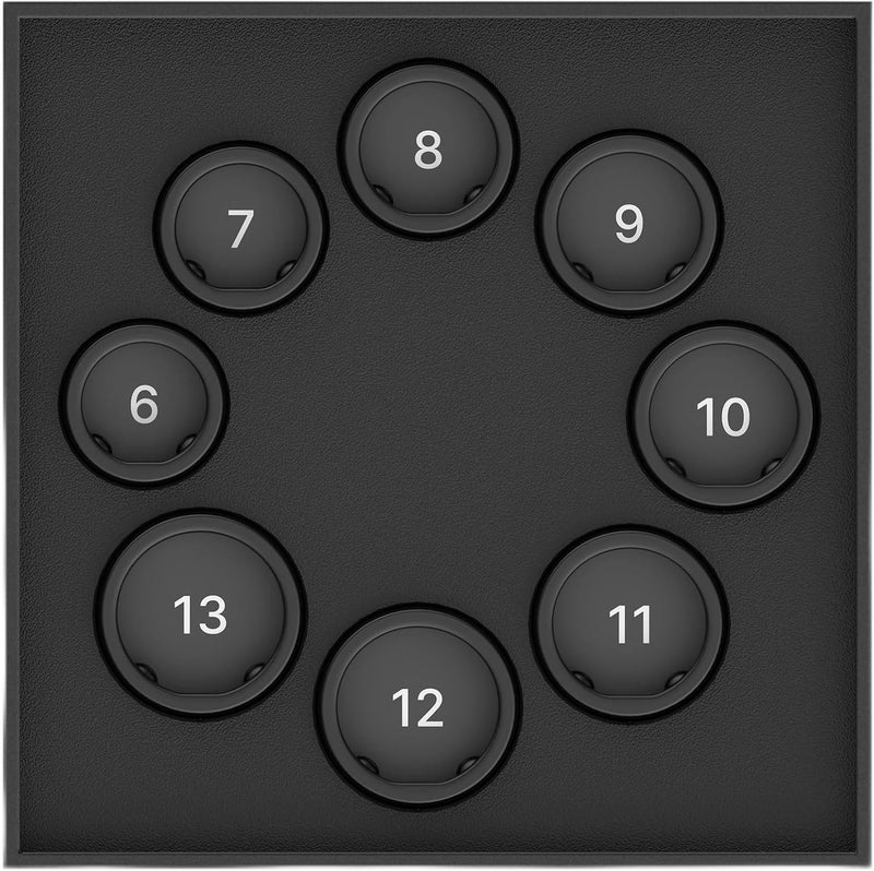 RENPHO Lynx Smart Ring-Sizing Kit, Size Before You Buy(Tar Black, Size 6-13) - Image 1