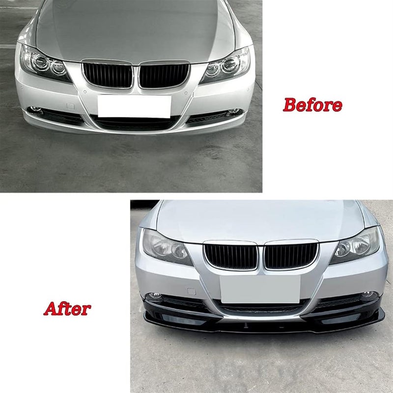 Wivplex 5PCS Car Front Bumper Lip Splitter Diffuser Body Kit - Image 5