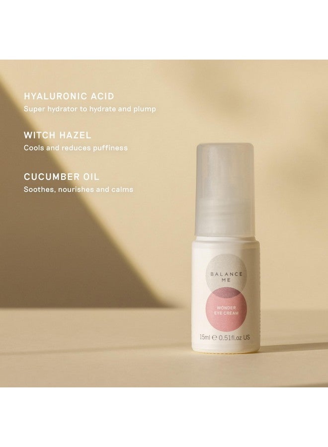 Balance Me Wonder Eye Cream 0.5 fl oz, Dark Circle Reducing Cream for All Skin Types, Hydrating & Firming, Anti-Aging, Brightens & Smooths Under Eyes - Image 3