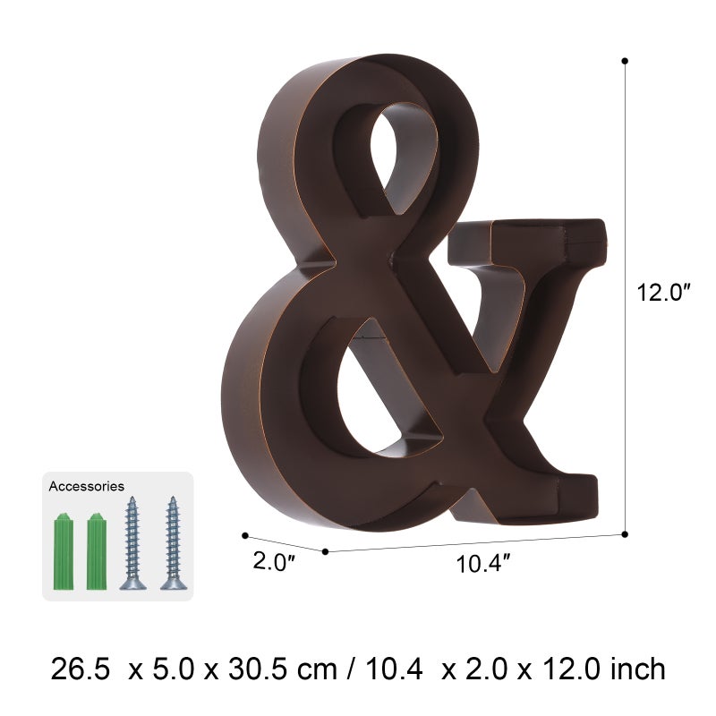 Number Cork Holder“0-9” and“&” Numeral Wall Art Cork Box Wall Mounted Cork Collector Decorative Wall Multiple Combination - Image 3