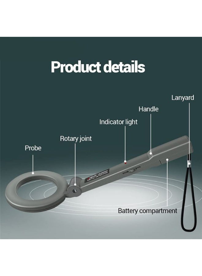 ANENG DM3004A Handheld Metal Detector – High Sensitivity, LED & Sound Alarm - Image 4