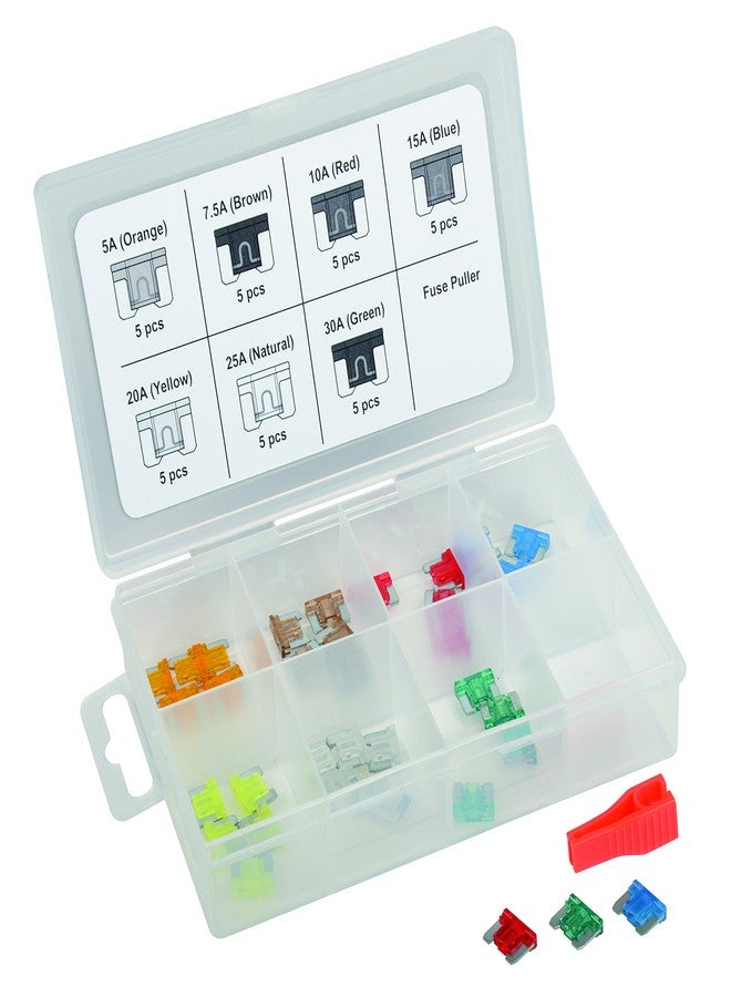 Titan Tools 45237 36-Piece Low Profile Mini Fuse Assortment,One Size - Image 1
