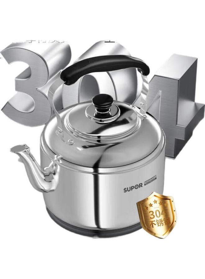 SUPOR Stylish Whistling 304 Stainless Steel Kettle, 5L Capacity, Gas Stove Specific, Ss50Q1 - Image 3