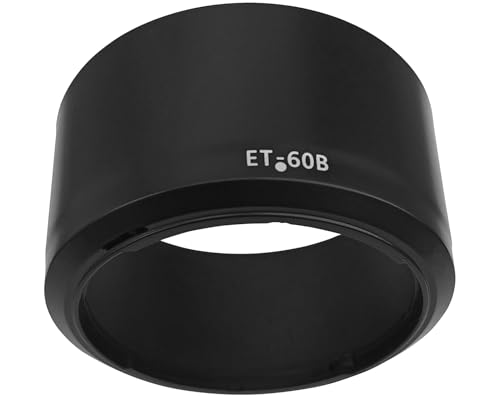 HUIPUXIANG غطاء عدسة ET-60B لكاميرا كانون RF-S 55-210mm F5-7.1 هو عدسة STM على كاميرا R50 R100 (للإكسسوارات) ، غطاء عدسة HUIPUXIANG 55mm - Image 5